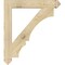 Ekena Millwork Balboa Arts & Crafts Rough Sawn Bracket, Douglas Fir, 4"W x 30"D x 34"H BKT04X30X34BOA03RDF - alternate 2